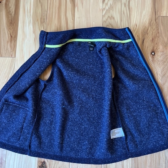 2 for $10 | Fleece Blue Adventure Vest Zip Up All in Motion Size XS (4/5) - Picture 8 of 9
